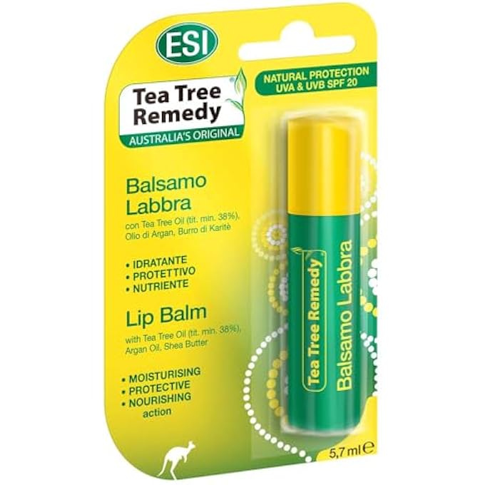 TEA TREE REMEDY LIP BALM | TO DEEPLY NOURISH & MOISTURIZING LIPS | 5.7 ML